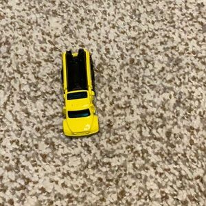 A little yellow truck